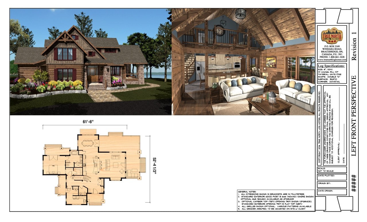 Northern Escape Design Drawings