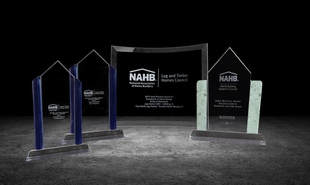 2019 NAHB Awards won by True North Log Homes