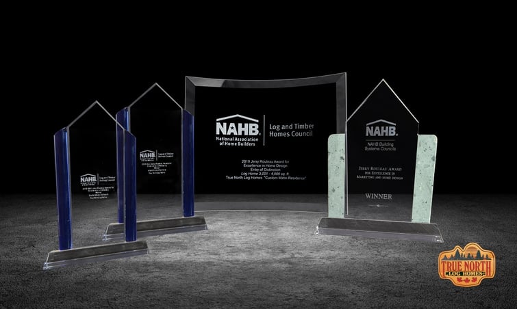 True North Log Homes wins Four 2019 NAHB Awards