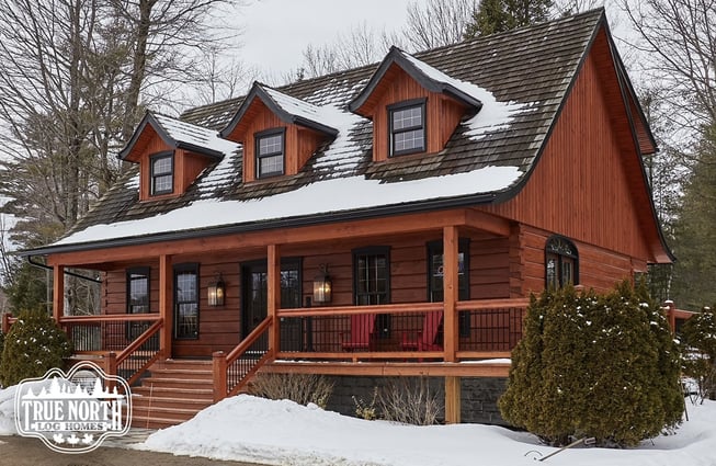 True-North-Log-Home---Winter-R-Value